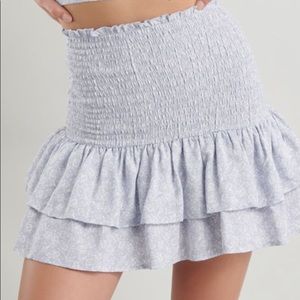 Garage floral skirt!